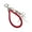 Red, variant on Stylish Star Keychain Decoration With Rhinestones Sturdy Rope Aloy for Elegant Designs In Your Daily Use Items