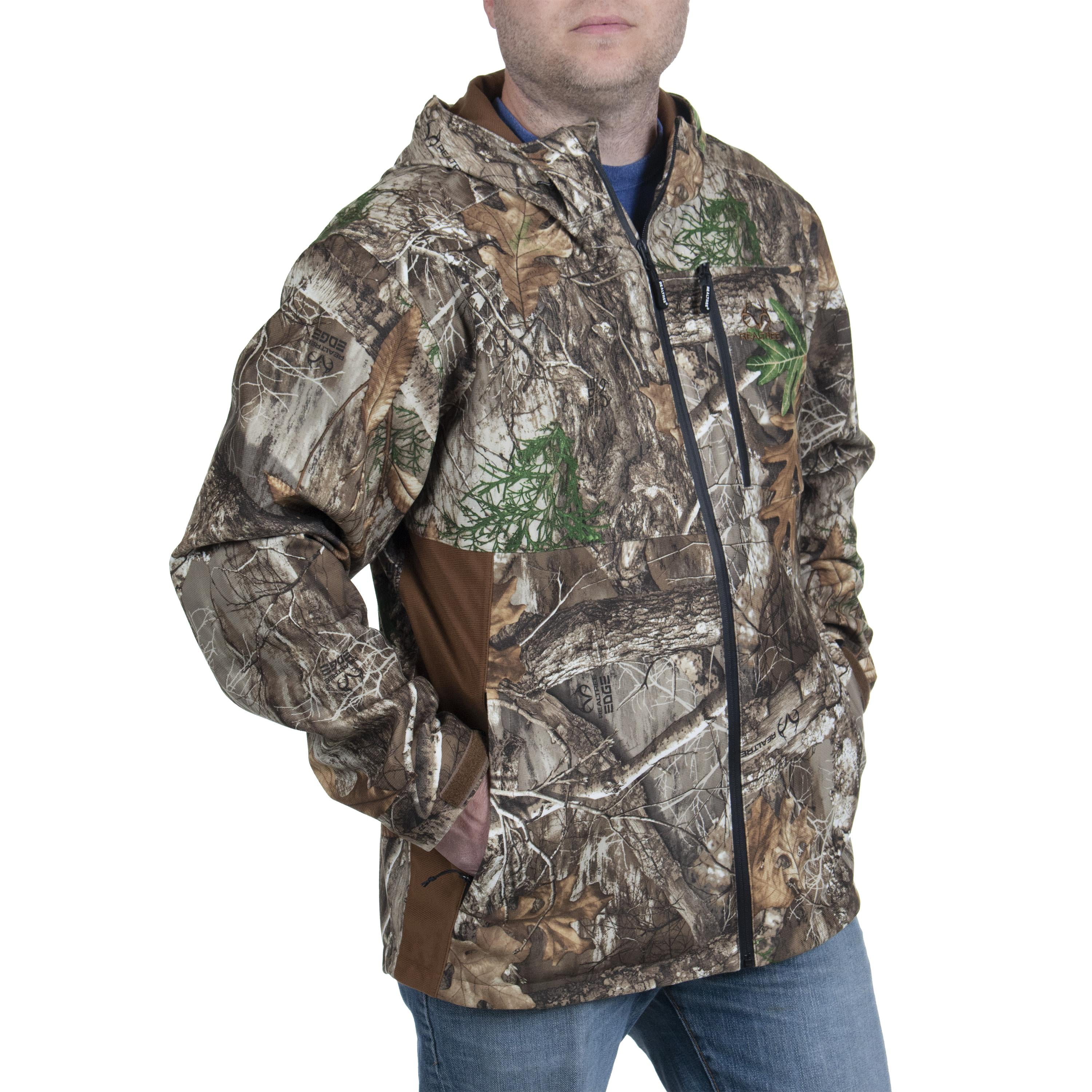 Realtree Men's Scent Factor Hunting Jacket, Realtree Edge, Size