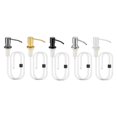 Kitchen Sink Liquids Soap Dispenser Pump Dish Wash Lotion With Silicone