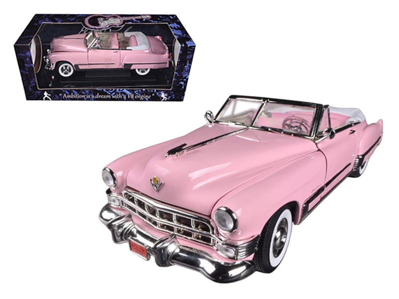 pink cadillac toy car