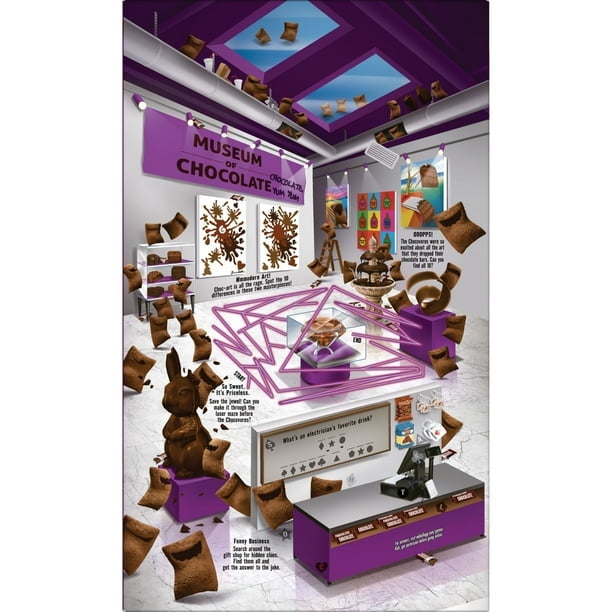 Kellogg's Krave Breakfast Cereal, 7 Vitamins and Minerals, Kids Snacks, Family Size, Brownie Batter, 16.2oz Box (Pack of 2)