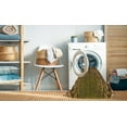 thumbnail image 2 of Ahgly Company Tapis Rectangulaire Lavable en Machine Intérieur Rouge Nuit, 5 Pieds x 7 Pieds, 2 of 7