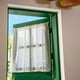 thumbnail image 2 of Cortinas semi transparentes jinchan para cocina con pompones, 91 cm, 2 paneles, 2 of 9