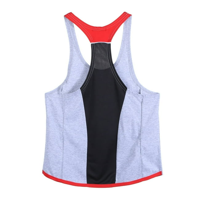 Men Gym Sleeveless Tank Top Muscle Sport Workout Fitness Vest Tee