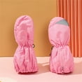 thumbnail image 2 of Fgnfyis Kids Ski Gloves Insulated Ski Mittens Lined Waterproof Boys Girls Winter Gloves Cold Weather Activities Pink, 2 of 8