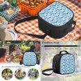 thumbnail image 6 of Pzuqiu Cute Blue Camo Shark 4 Piece 17 Inch Boys School Backpack Set with Lunch Box Pencil Case Schoolbag with Adjustable Padded Shoulder Straps for Boys 8-12 Back to School, 6 of 7
