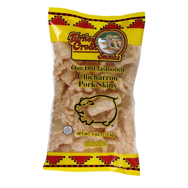 Turkey Skin Rinds Turkey Creek Chicharron Pork Skins, 4 Oz. - Walmart.com - Walmart.com