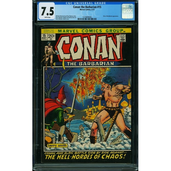 Conan the Barbarian #15 - CGC 7.5 Comic Book