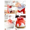 thumbnail image 3 of Shaved Ice Machine Snow Cone Machine, Slushie Machine for Snow Cone, Snowballs, Frozen Cocktails and More, Easy to DIY with Snow Cone Syrup at Home, 3 of 6