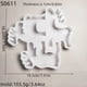 thumbnail image 2 of Moldes Silicona DIY 3D Navidad Molde para Resina Epoxi (3 Alces), 2 of 4