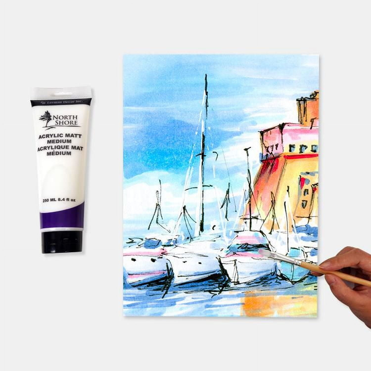 Paquet de 6 toiles tendues North Shore 9"x12"