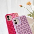 thumbnail image 2 of Funda para teléfono para iPhone, funda para teléfono Fidget con burbujas Push and Pop, juguetes sensoriales Fidget, funda protectora para teléfono móvil para hombres y mujeres (morado, iPhone XR), 2 of 5