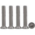 thumbnail image 1 of 25pcs M5 X 40 Countersunk Head Screws 304 Stainless Steel Torx Screws Machine Screws Standard Drive Fully Threaded Screws, 1 of 5