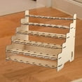 thumbnail image 2 of Letairis Module Paint Pigment Bottle Rack Epoxy Tool Multi-Layer storage hobby tool Wooden Stand Holder 38 holes 26mm, 2 of 9
