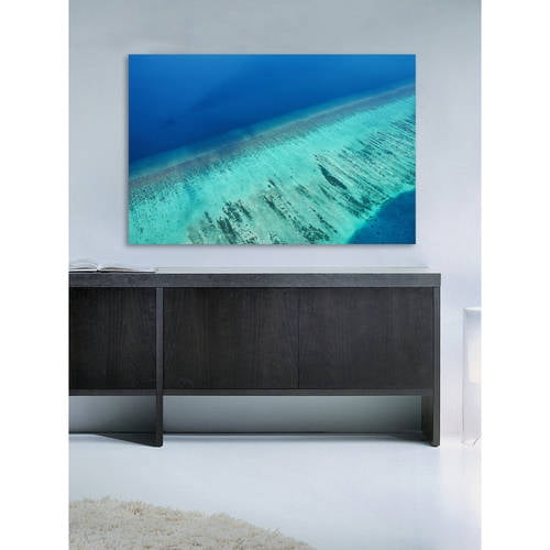 Marmont Hill "Water Layers" Painting Print on Wrapped Canvas