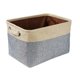 thumbnail image 1 of Dog Toy Basket Pet Toy Storage Box Dog Toy Thousand Clothes Gray, To edit dog toys, 1 of 5