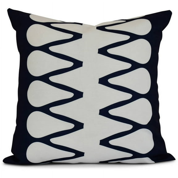 Simply Daisy, Zipped, Geometric Print Pillow