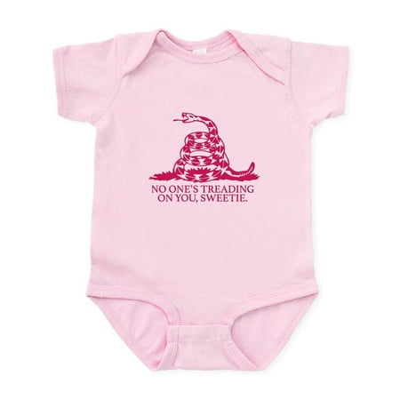 

CafePress - Nobody s Treading On You Sweetie Body Suit - Baby Light Bodysuit Size Newborn - 24 Months