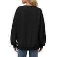 thumbnail image 7 of Xdegoge Oversized Sweatshirts for Women Trendy Crew Neck Basic Pullover Sweatshirt with Side Pockets Casual Workout Drop Shoulder Long Sleeve Tops 2025 Winter Outfits, 7 of 7