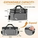 thumbnail image 2 of Golkcurx - Bolsa de cocción lenta de doble capa para ollas ovaladas de 6 a 8 cuartos y modelos Hamilton Beach, con correa ajustable acolchada, compartimento superior con cierre, 2 of 5