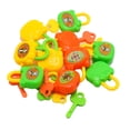 thumbnail image 1 of Cheers 5 Pcs/set Mini Serrure en Plastique Colorée avec Clé Jouets Éducatifs pour Enfants Cadeau, 1 of 2