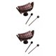 thumbnail image 1 of 2 Xilófonos De Madera Para Decoración Del Hogar De Madera De Teca Natural Para Sala De Estudio De Porche perfke Xilófono musical, 1 of 8