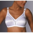 thumbnail image 1 of Bali 3820 Double Support Wirefree Bra Size 42B, White, 1 of 4