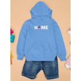 thumbnail image 3 of Home Star Shaped Flag Hoodie Juniors -Image by Shutterstock,  Large, 3 of 4