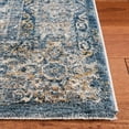 thumbnail image 3 of SAFAVIEH Valencia Maria Oriental Polyester Area Rug, Blue, 4' x 6'2", 3 of 8