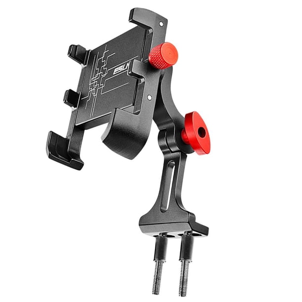 5uds. Soporte giratorio para teléfono de bicicleta 360, soporte para celular para bicicleta de 5-100mm de ancho