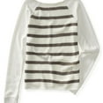 thumbnail image 2 of Aeropostale Womens Soft Jersey Knit Sweater, Off-White, Medium, 2 of 2
