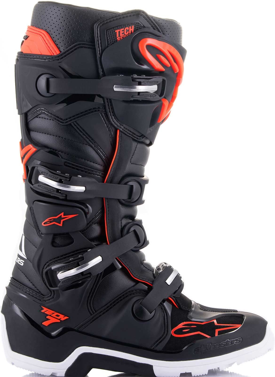 Alpinestars Tech 7 Enduro Mens Motocross Boots Black Red White Sz 12 2012114 NEW Tech 7 Enduro Boots by Alpinestars Witchdoctors main image 2