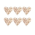 thumbnail image 1 of 6PCS Willow Woven Pendant Heart-shaped Rattan Woven Hanging Pendants Personality Heart-shaped Rattan Woven Pendants Large Colorful Hanging Decorations Size 10CM, 1 of 7