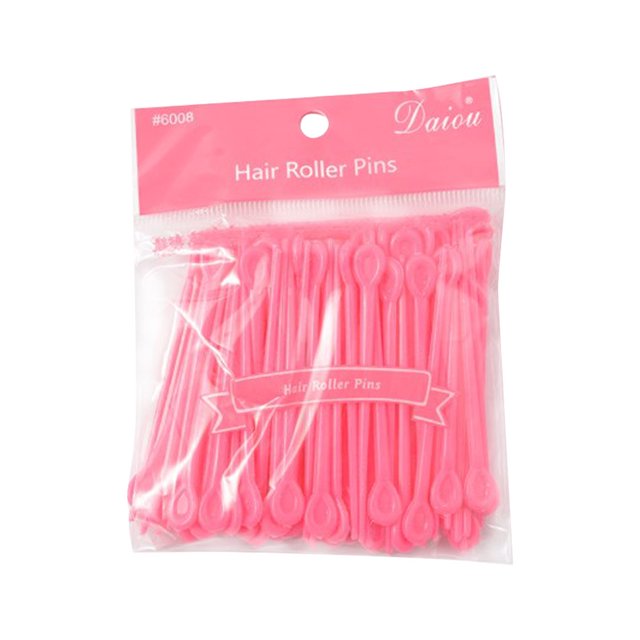 1 Set Perm Rod Fashionable Durable Different Colors Exquisite Appearance Easy Installment Beautiful Smooth Surface Hair Curlers Pink