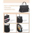thumbnail image 3 of Insulated Lunch Bags for Women - Large Lunch Tote Bag: Reusable Portable Lunch Box Cooler Bag for Work Picnic Outdoor, 3 of 7
