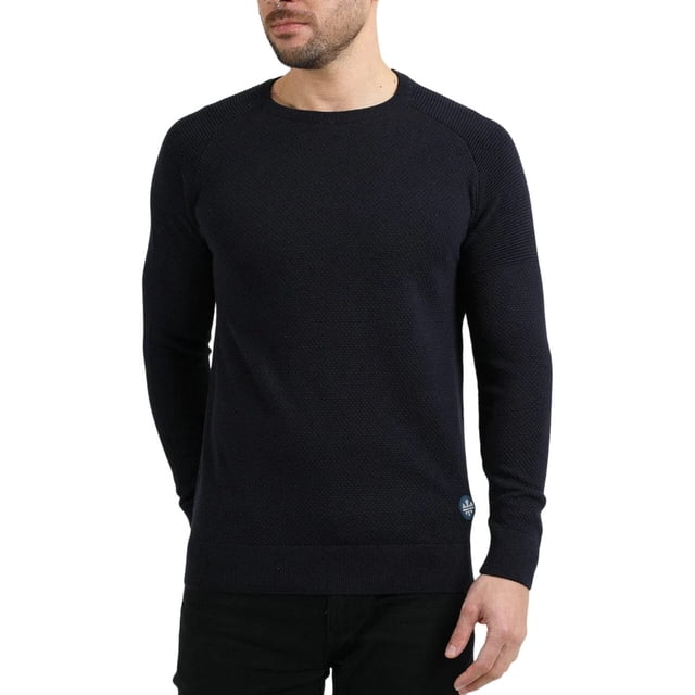 Bewley & Ritch - Jersey Smiler de Punto para Hombre (Marino)