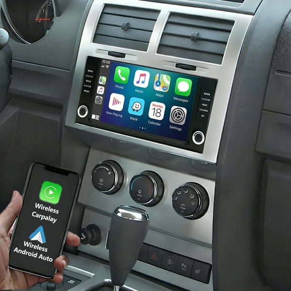 Gsuatey Car Radio for Dodge Nitro 2007-2012, Android 13 2G 32G Car Stereo Replacement 7 Inch Touchscreen Head Unit with Wireless CarPlay Android Auto/GPS/FM/AM/Back Camera