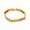 Gold bracelet - colored, variant on Seasonal jewelry stainless steel chain adorned with green, yellow, red, and white beads, bracelet (adult size).