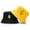 Black&Yellow Duck, variant on Double-sided Bucket Hat Fisherman's Cap Men Women Embroidery Pattern Cotton