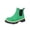 Green, variant on EKVAHL Ankle Boots for Women Chelsea Suede Double Elastic Fashion Round Toe Shoes Faux Fleece Lining Lug Sole Dating Chunky Low Heel Boots