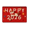 thumbnail image 2 of Weloille PVC Looped Floor Mat 1 Piece, 1.31ft x 1.97ft Entrance Rug, Dust Trapper Doormat, Non-slip Floor Mat for Entryway, Front Door, Porch, Garage Use, 2 of 6