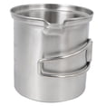 thumbnail image 2 of Batterie de cuisine portable en acier inoxydable pour l'extérieur, idéale pour le camping et la randonnée, 2 of 4