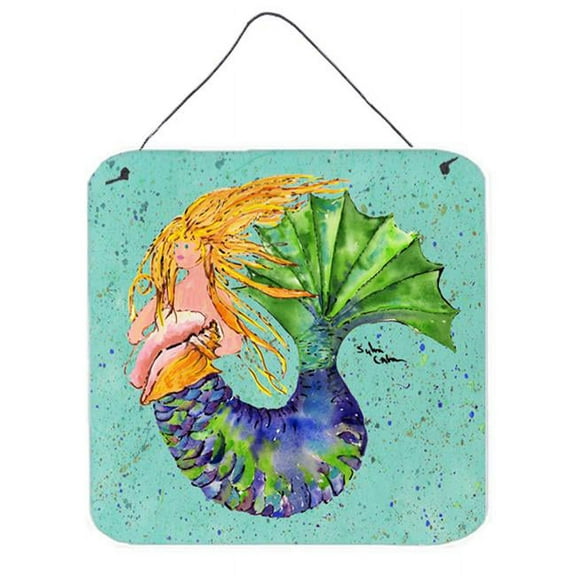 Mermaid Aluminium Metal Wall or Door Hanging Prints