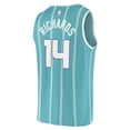 thumbnail image 3 of Men's Fanatics Nick Richards Teal Charlotte Hornets Fast Break Replica Jersey - Icon Edition, 3 of 3