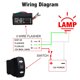 thumbnail image 5 of Kenally ATV UTV SUV Kit de interruptor basculante de señal de giro Universal 12V vehículo Auto controlador intermitente autobús accesorio de fijación Vehículos, repuestos y accesorios Mis Kenally VI017686-00B, 5 of 6