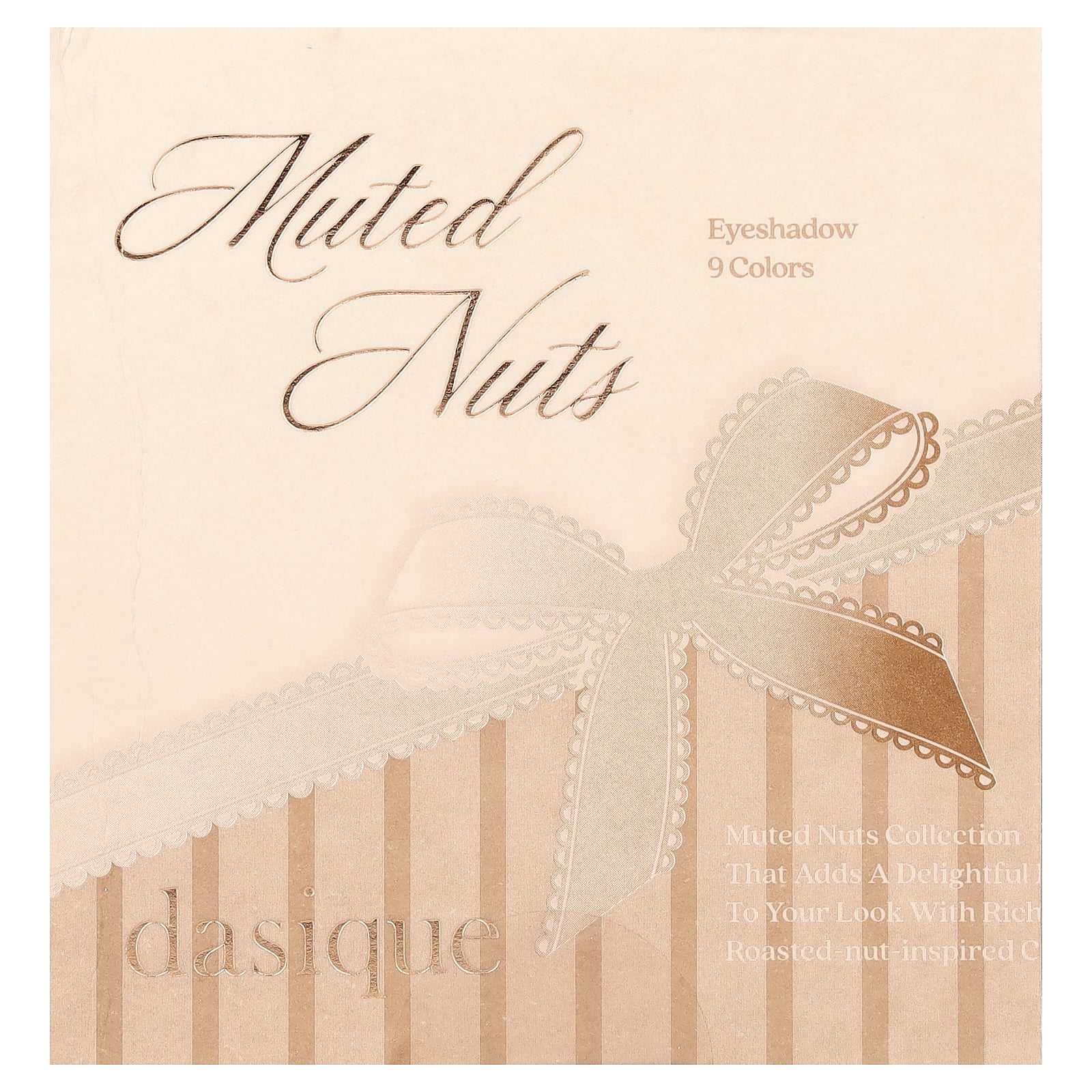 Dasique Eyeshadow Palette, 24 Muted Nuts, 1 Count
