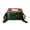 Black With Green Splash Marks, variant on Women's Western Fringe Leather Hand Bag – Sling Bag Suede Hair-On Handbag with Adjustable Strap, Handmade Sling Purse 12"x10" Tan n White