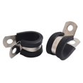 thumbnail image 3 of 10 Pcs Bande en Acier Inoxydable 304 Type-R +M14 Clip de Retenue en Caoutchouc, 3 of 7