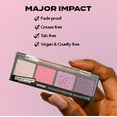 thumbnail image 4 of Hard Candy, Moods Shadow Palette, 4 Bold & Buildable Monochromatic Shades, WINK, .10oz, 4 of 8