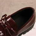 thumbnail image 3 of OGLCCG Toddler Girl's Classic Tassel School Uniform Dress Shoes British Style Princess Oxford Shoes Thick Non-Slip Sole Mary Jane Flats 1-11 Years, 3 of 8